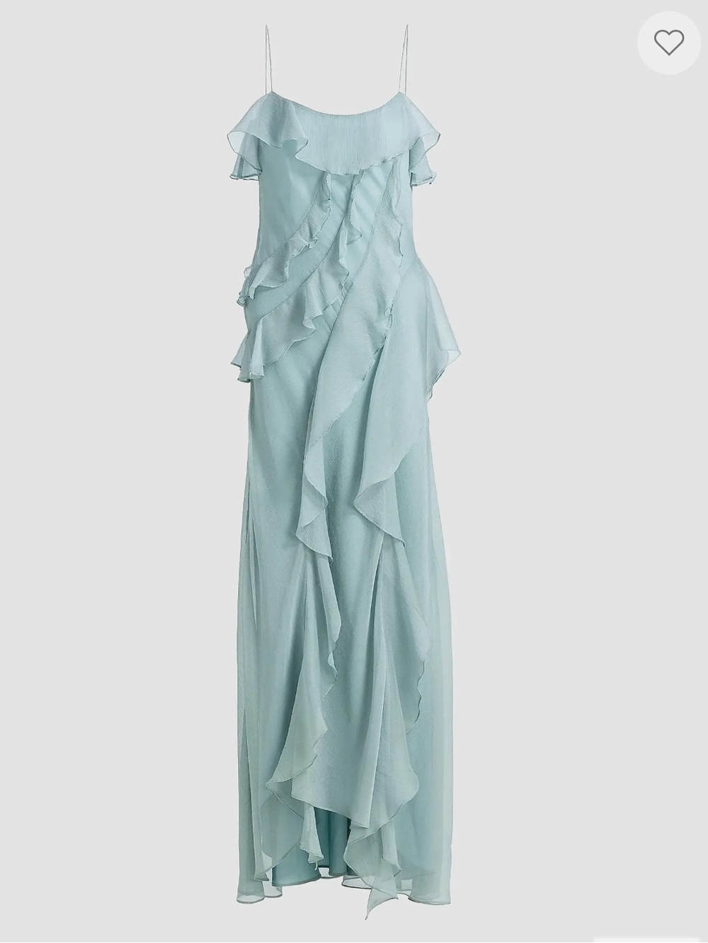 AMUR Ruthie Cascade Maxi Dress